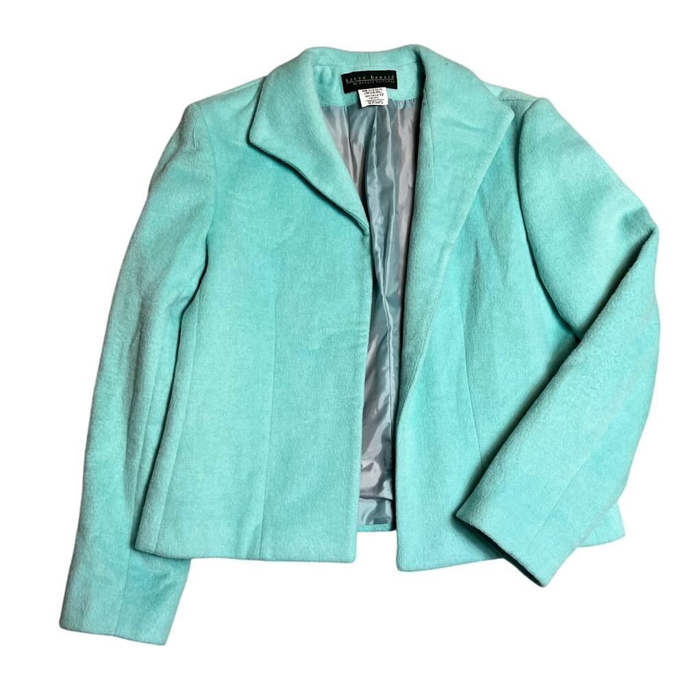 Harve Bernard Vintage‎ Wool Blend Blazer 12 (2777)